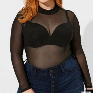 Torrid Mesh Top